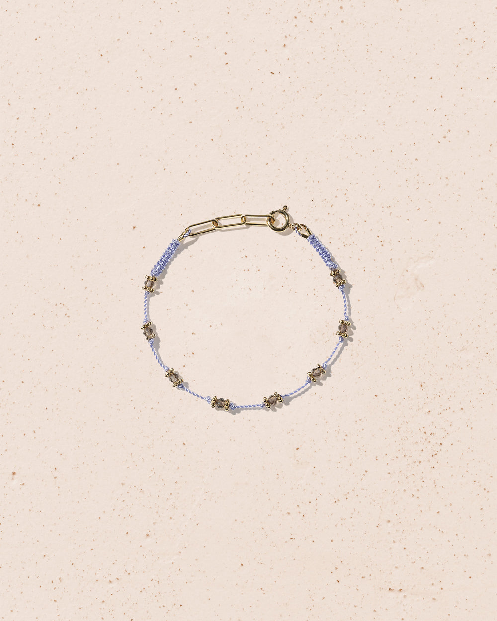 Lotus Quarzt Fumé Bracelet