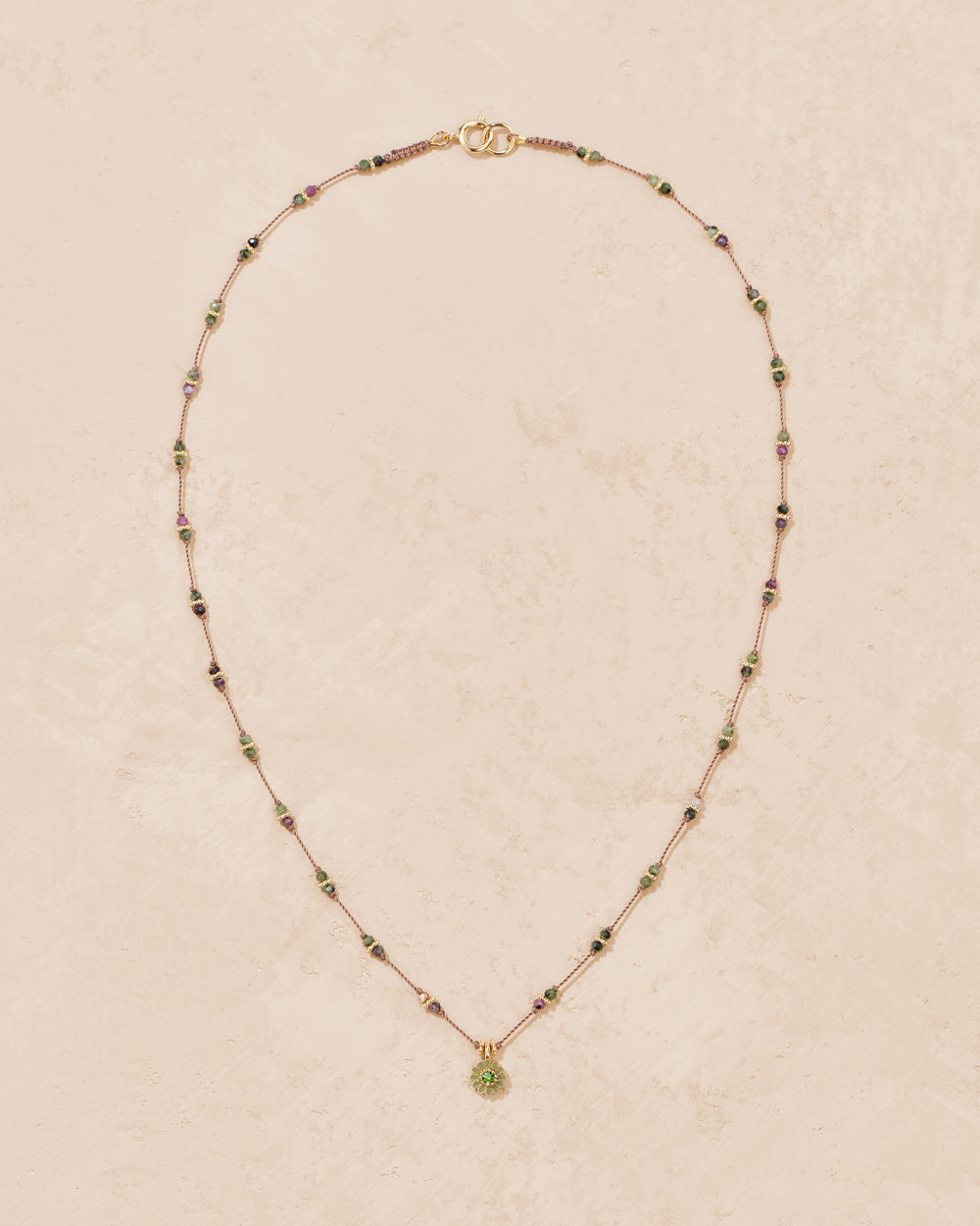 Malä-Saï zoïsites necklace