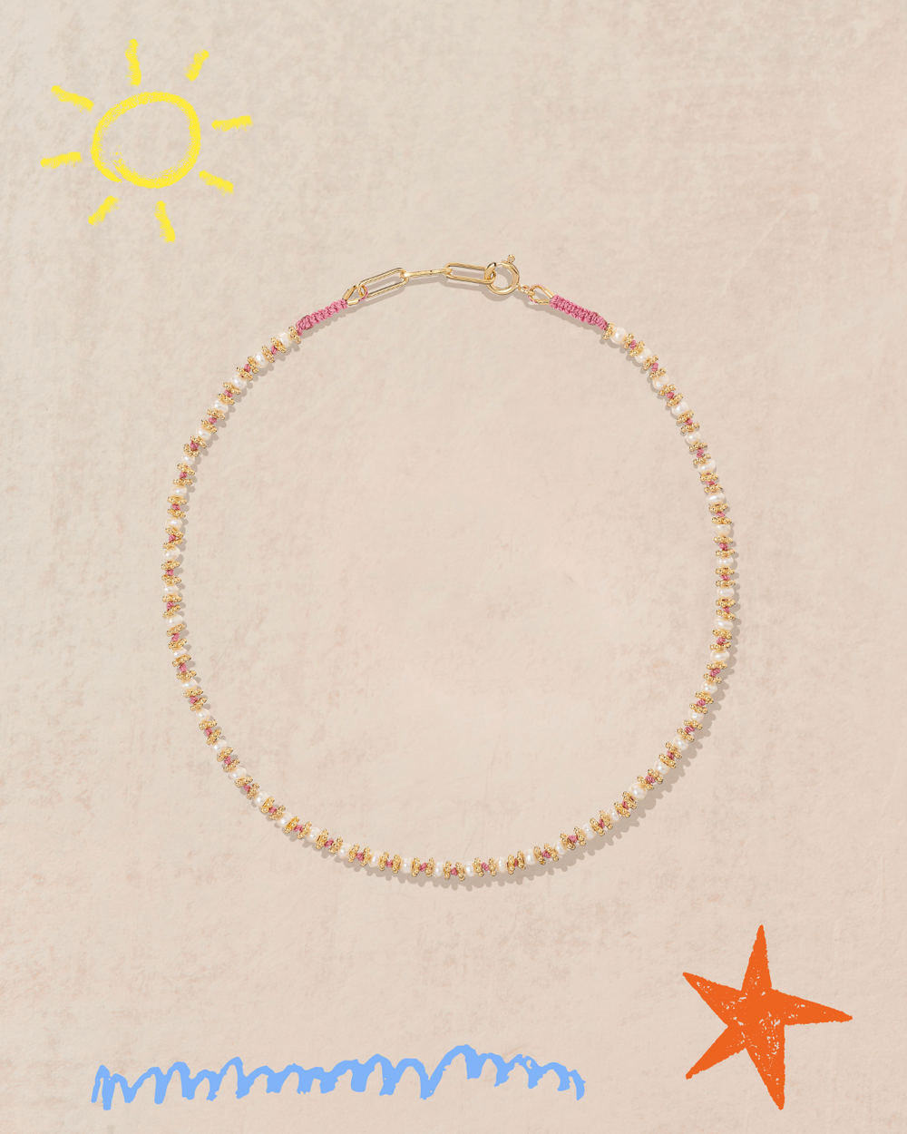 MiniKam Pink necklace