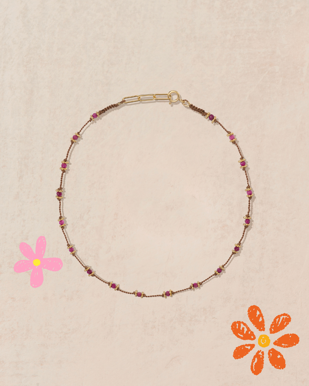 MiniLo Beige necklace