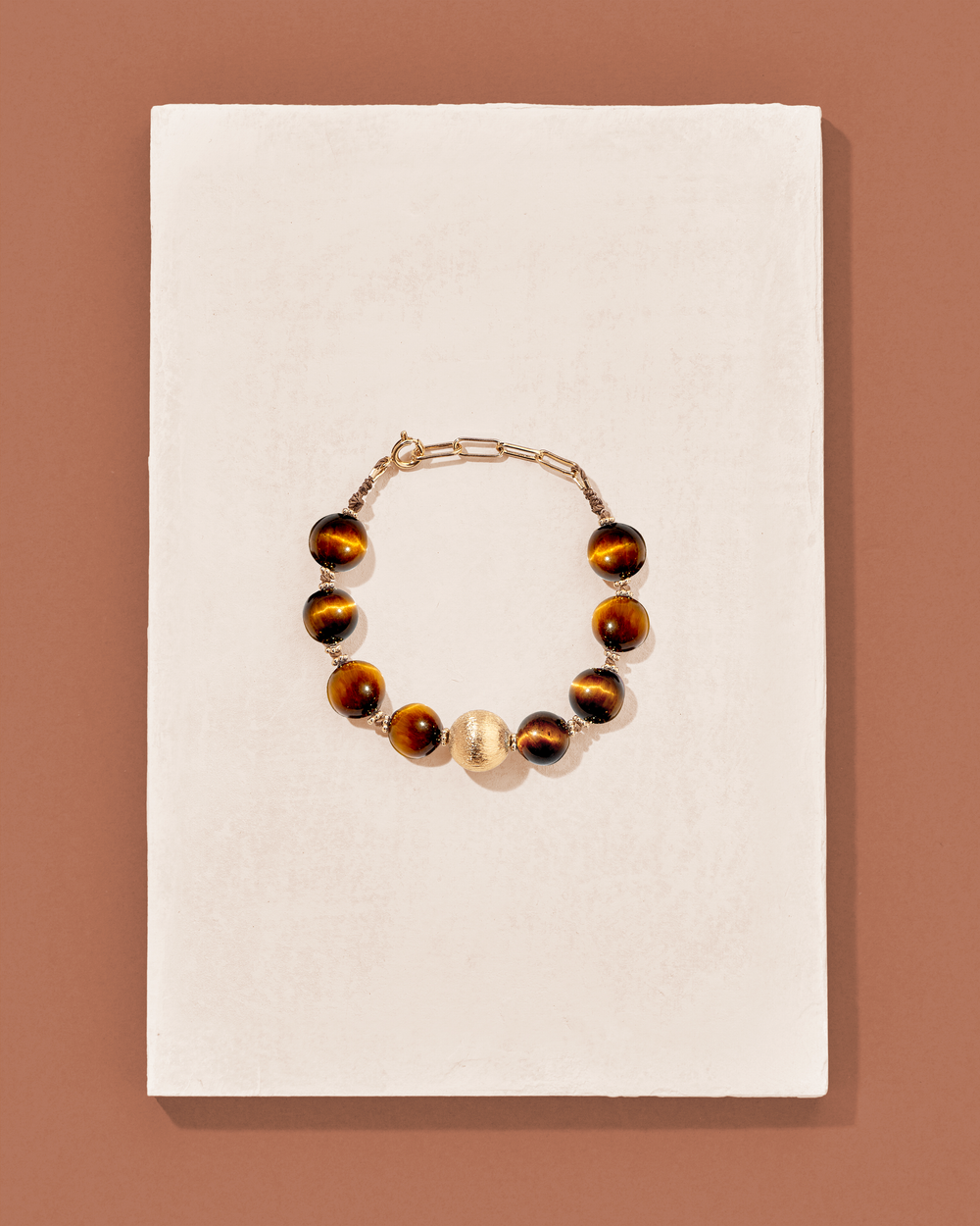 Samhita Tiger eye bracelet