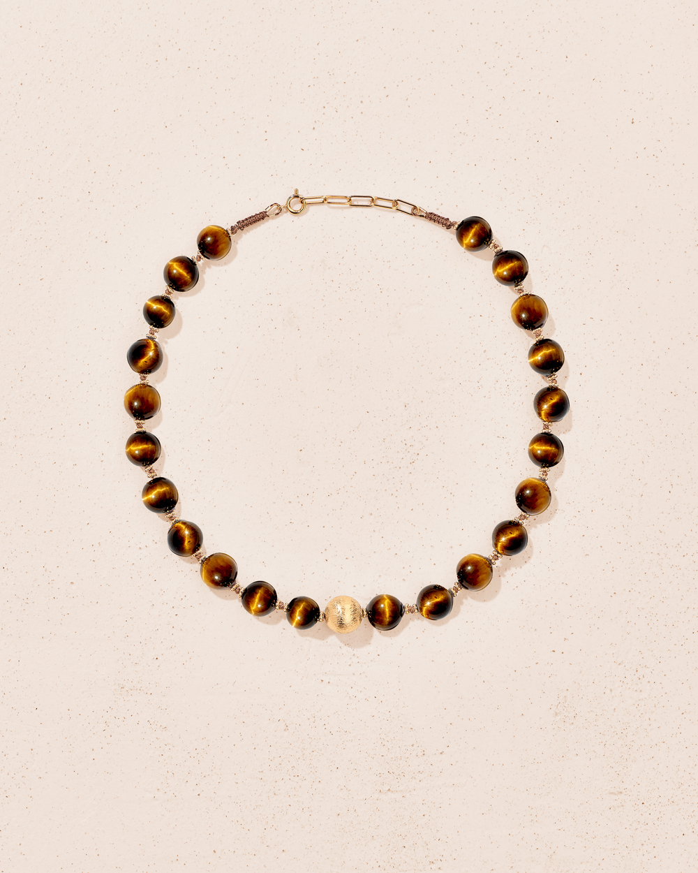 Samhita Tiger eye necklace