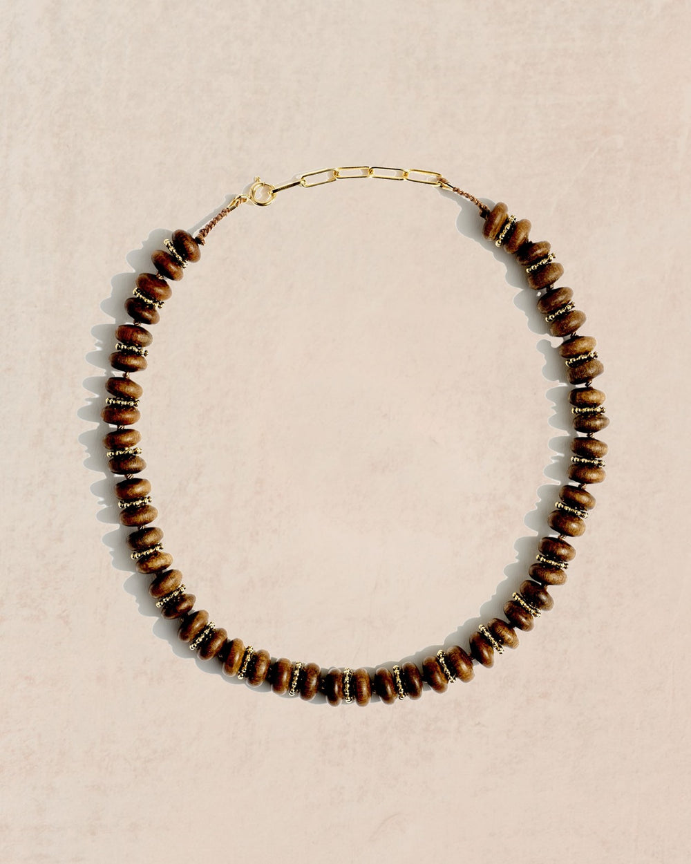 Zuri Wood necklace