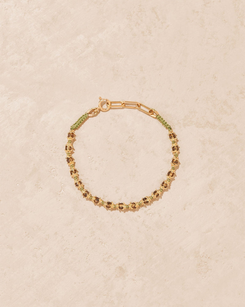 Kamilah Smoky Quartz Bracelet - TITYARAVY