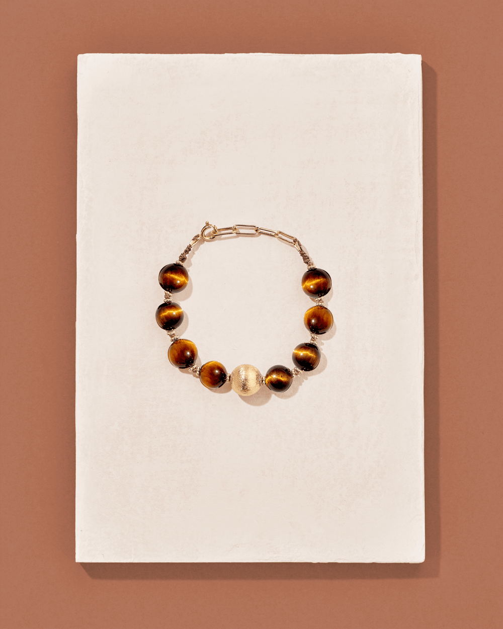 Samhita Bracelet Tiger eye - TITYARAVY