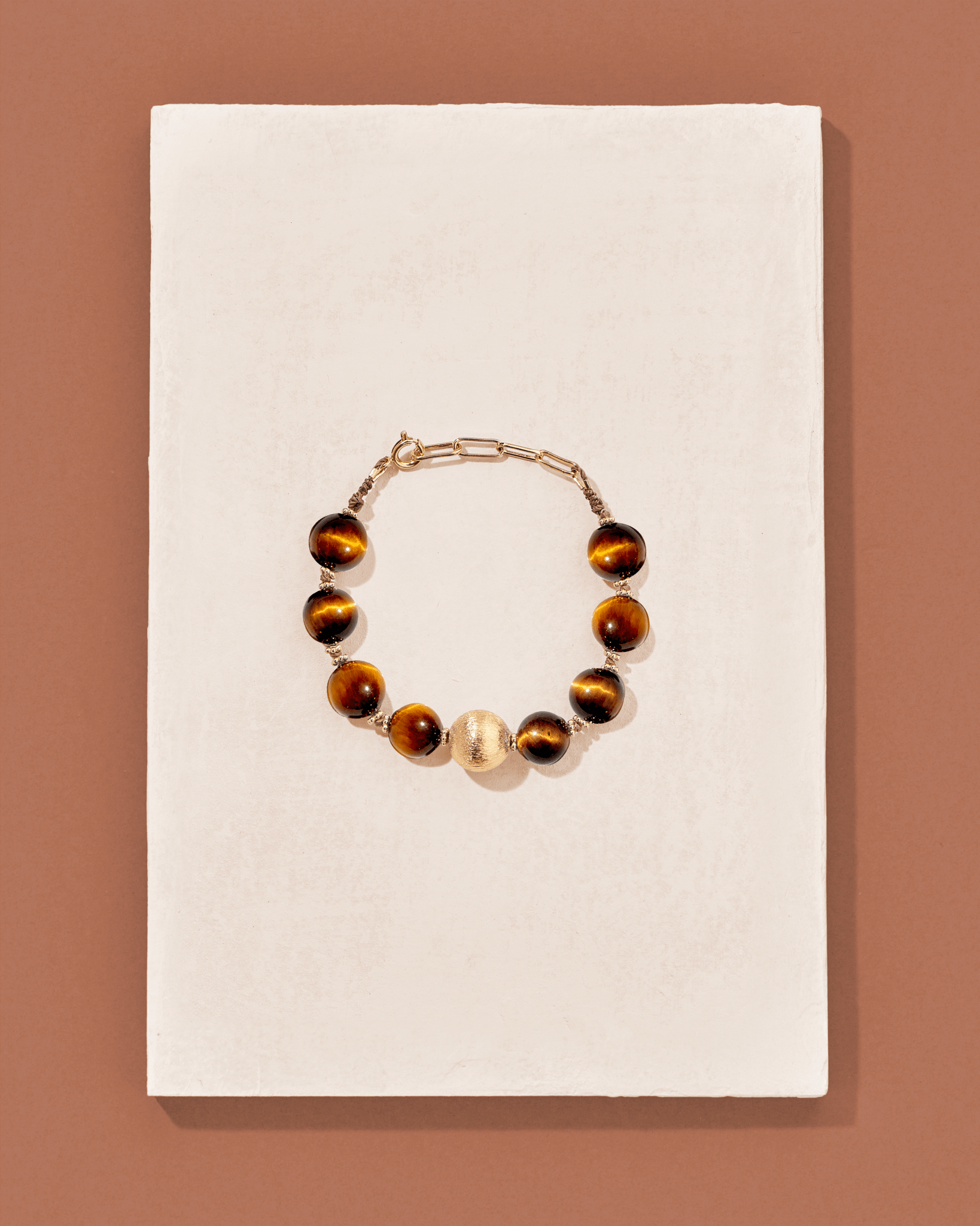 Samhita Bracelet Tiger eye - TITYARAVY