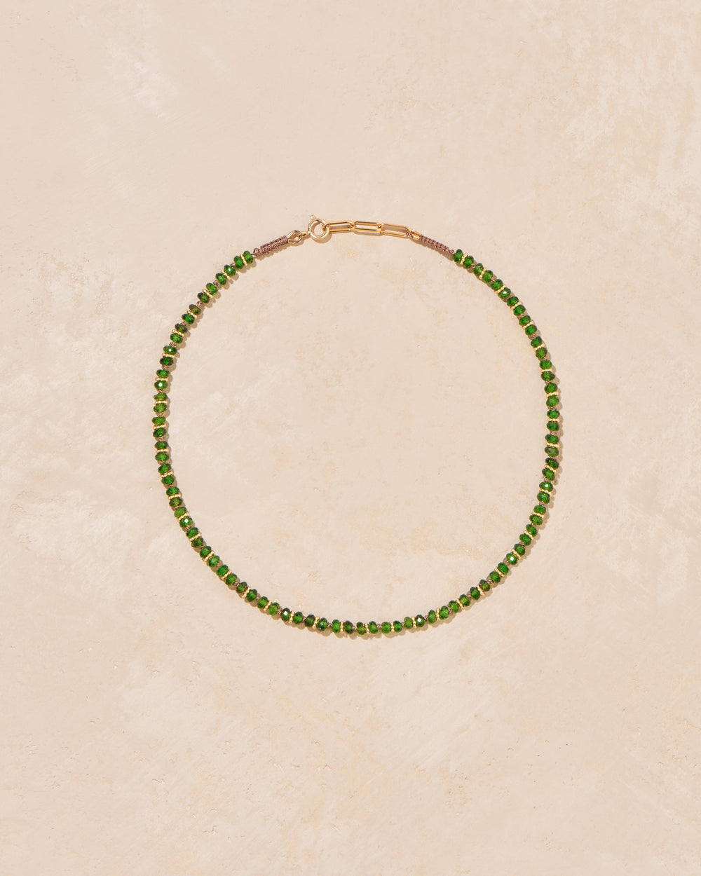 Necklace Amara Diopside - TITYARAVY