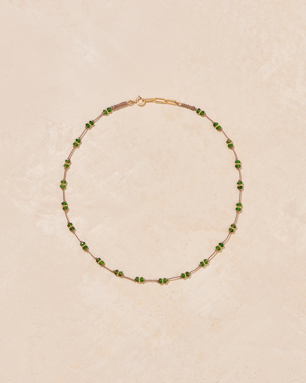 Veha Diopside necklace - TITYARAVY