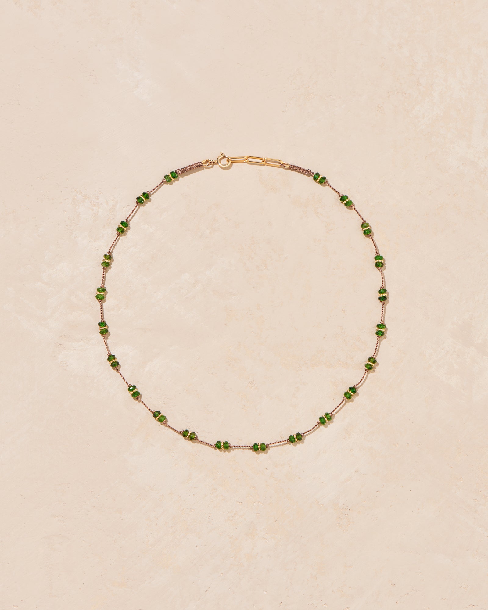 Veha Diopside necklace - TITYARAVY