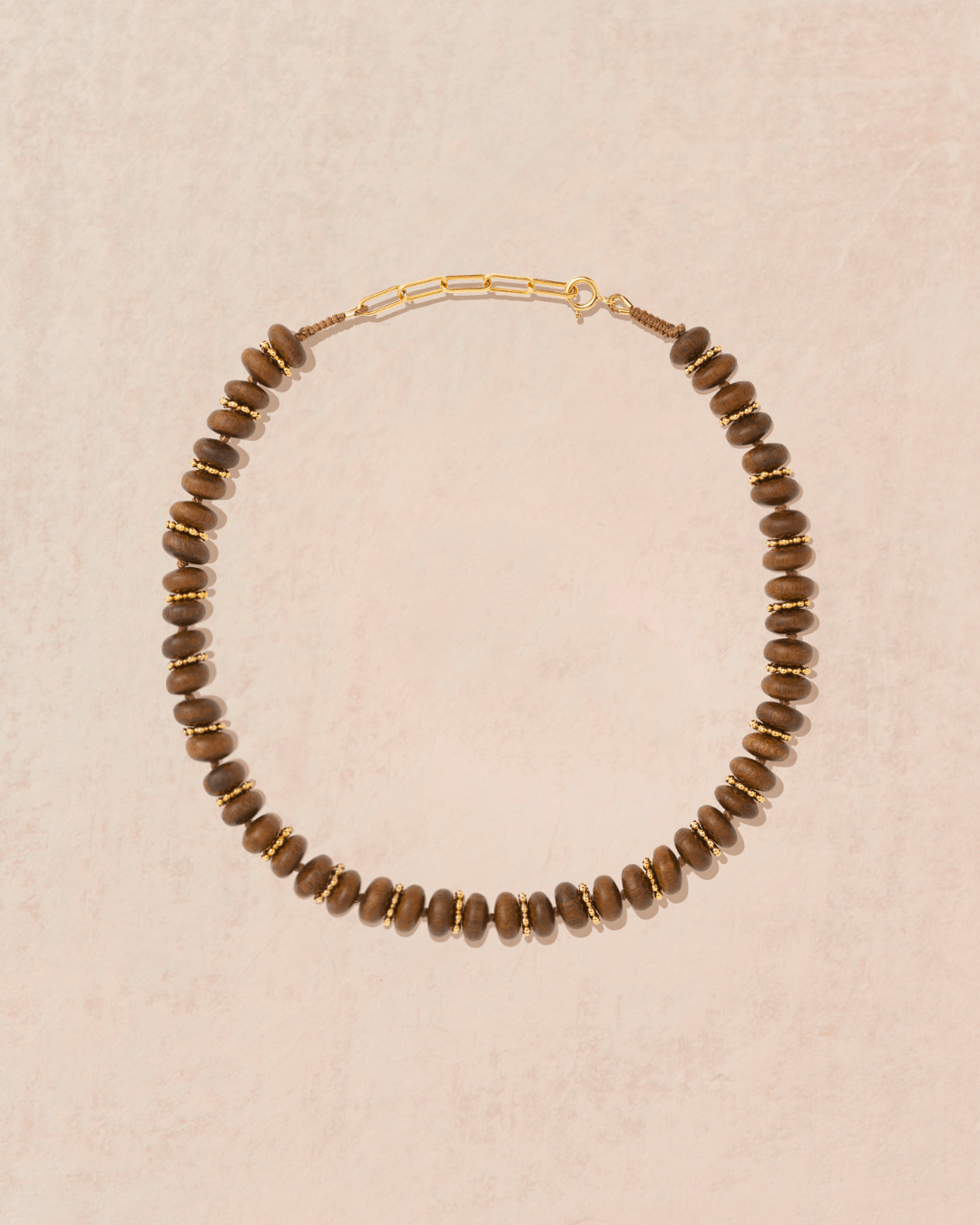 Zuri Wood Necklace - TITYARAVY