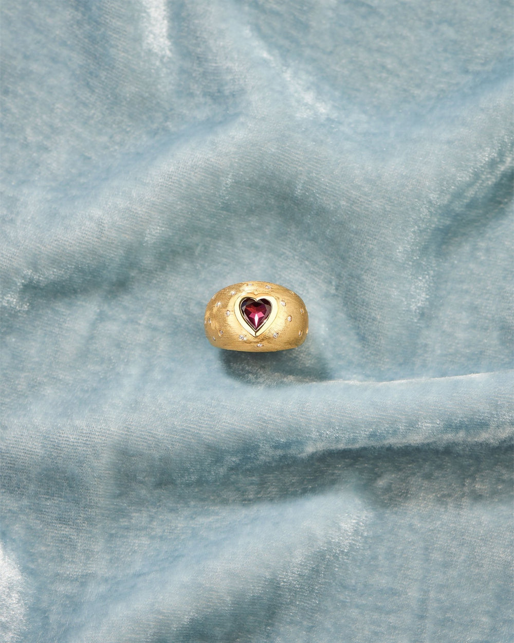 Rambha Garnet ring - TITYARAVY