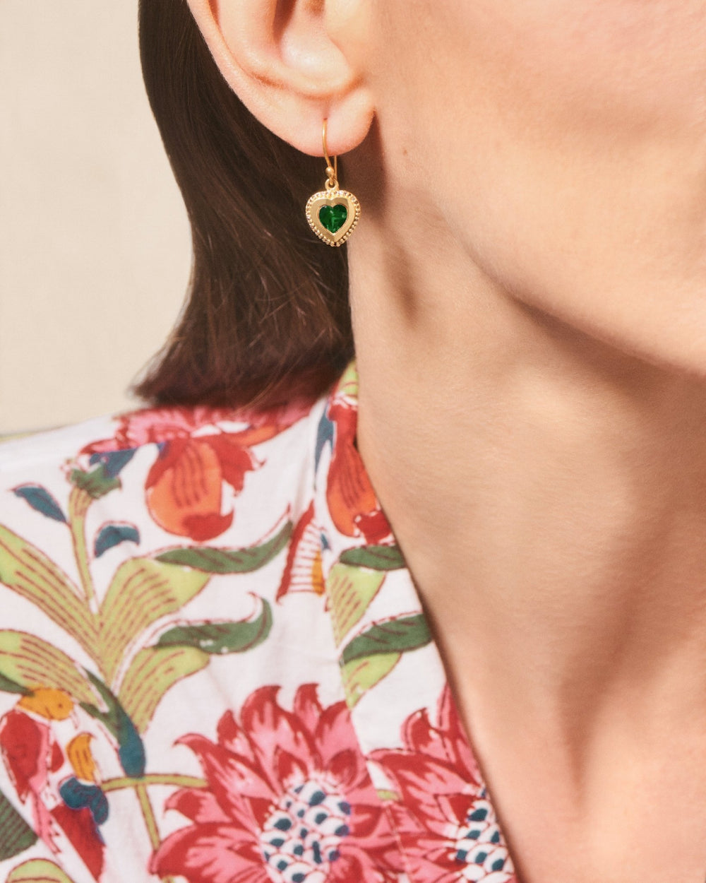 Gini Diopside earring - TITYARAVY