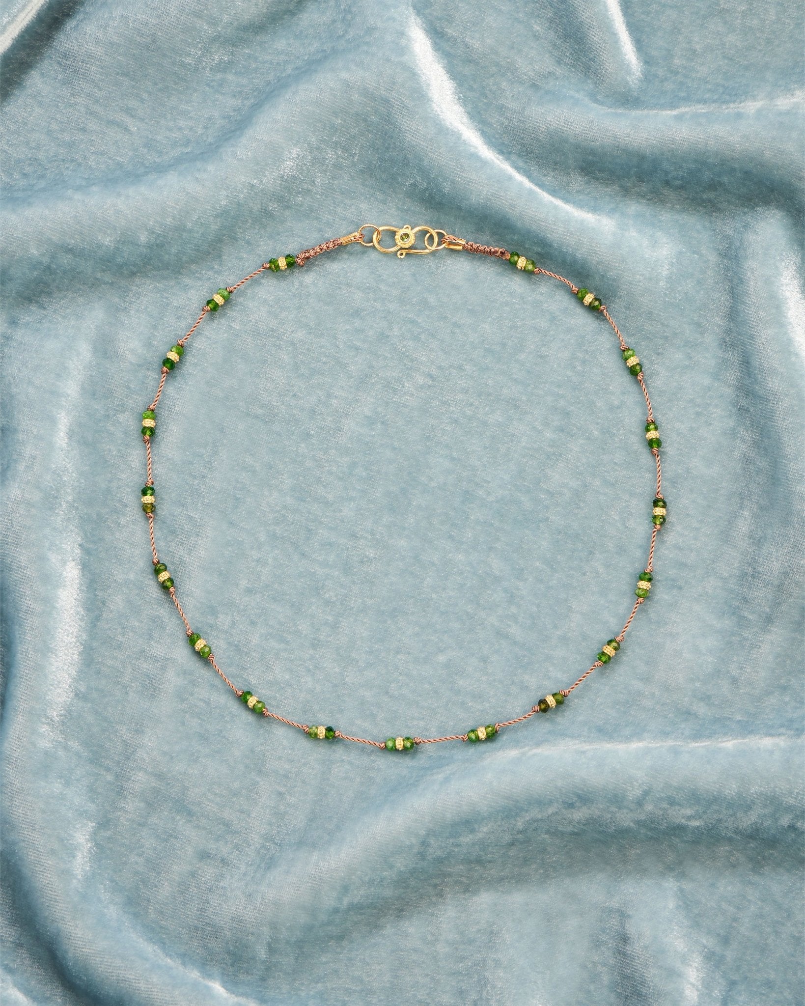 Bopha diopside necklace - TITYARAVY