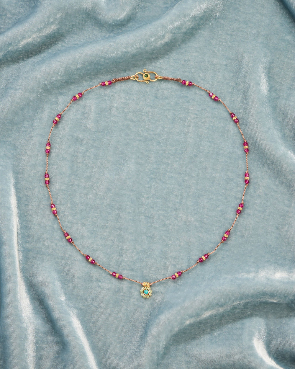 Bopha rubellite necklace - TITYARAVY