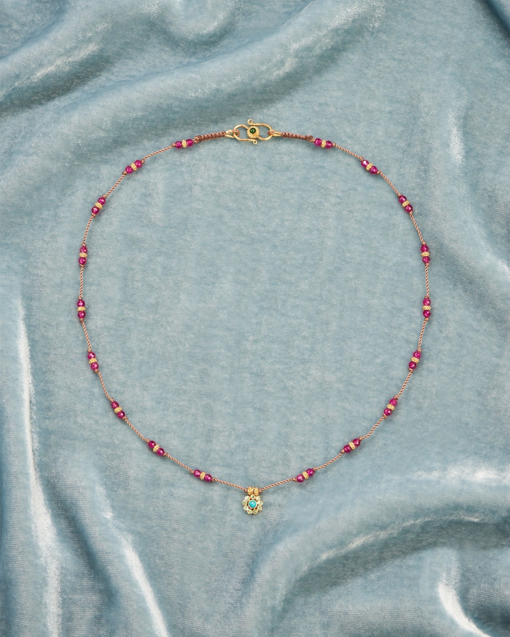 Bopha rubellite necklace - TITYARAVY