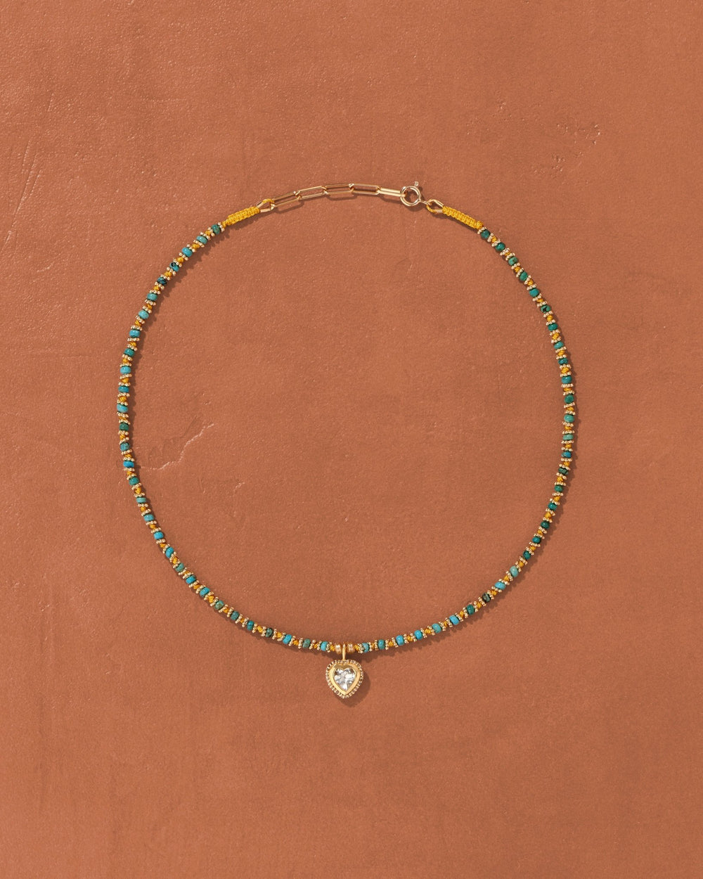 Gini K Turquoise Necklace - TITYARAVY